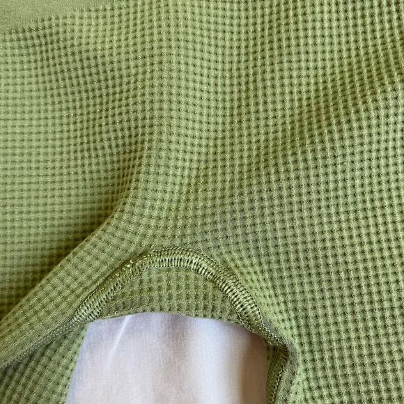 Gymshark Sz S Pause Seamless Leggings Griffin Green Waffle Knit Stretchy Firm - Picture 15 of 16